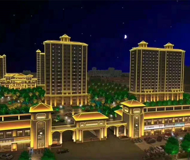 樓宇廣告燈光